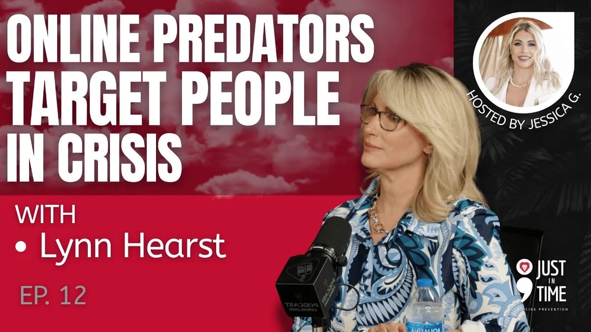 Ep. 12 - Digital Danger: Suicide in Online Spaces With Lynn Hearst